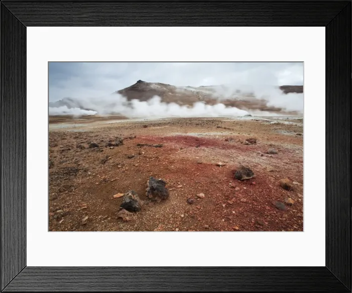 Framed Print : Hverir solfatara field, Reykjahilid, Myvatn, North Iceland, Iceland, Europe Framed Print : Hverir solfatara field, Reykjahilid, Myvatn, North Iceland, Iceland, Europe