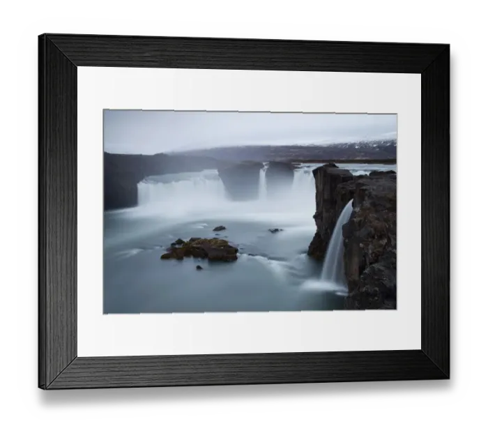 Framed Print : Godafoss waterfall, Fossholl, northern Iceland, Iceland, Europe Framed Print : Godafoss waterfall, Fossholl, northern Iceland, Iceland, Europe