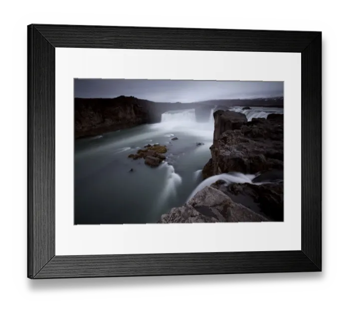 Framed Print : Godafoss waterfall, Fossholl, northern Iceland, Iceland, Europe Framed Print : Godafoss waterfall, Fossholl, northern Iceland, Iceland, Europe
