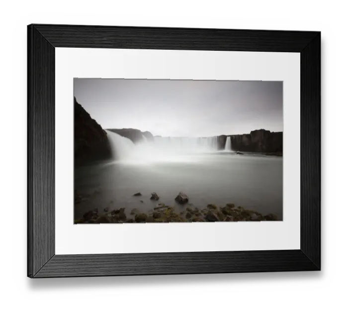 Framed Print : Godafoss waterfall, Fossholl, North Iceland, Iceland, Europe Framed Print : Godafoss waterfall, Fossholl, North Iceland, Iceland, Europe