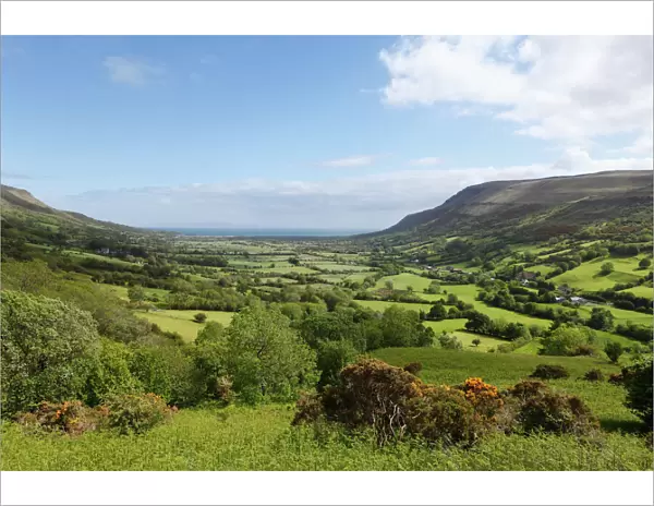 Glenariff valley, Glens of Antrim, County Antrim, Northern Ireland, Ireland, Great Britain, Europe