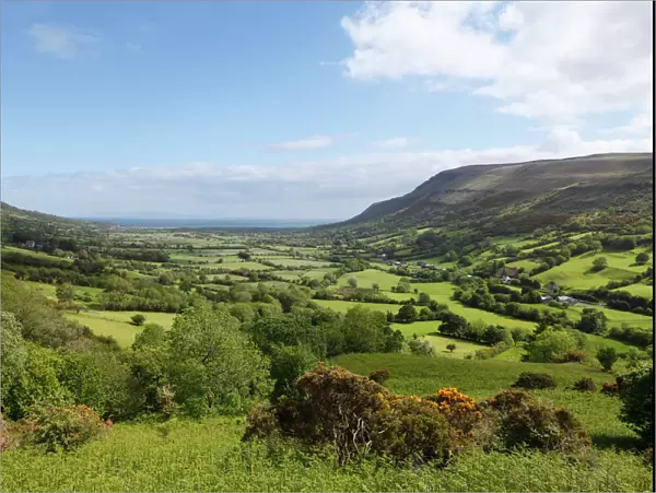 Glenariff valley, Glens of Antrim, County Antrim, Northern Ireland, Ireland, Great Britain, Europe