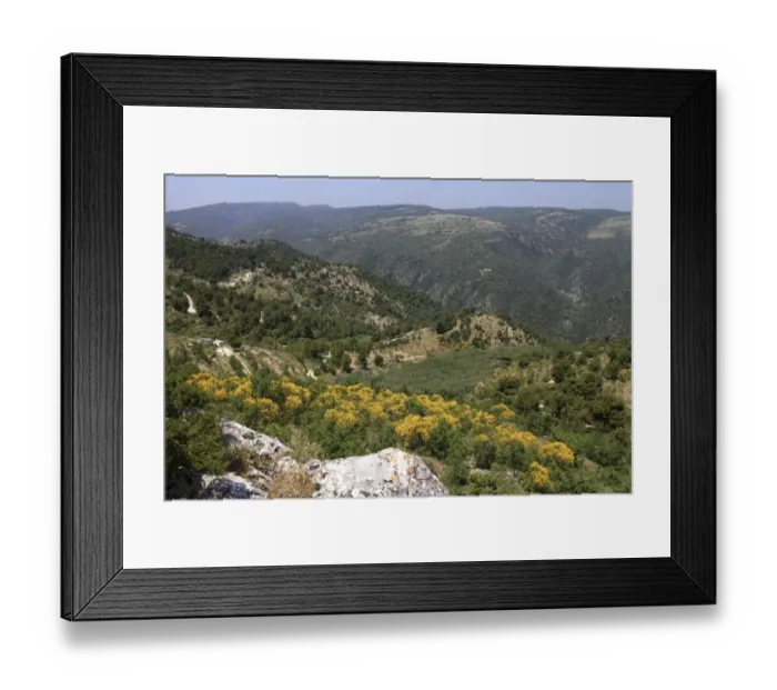 Framed Print : View from Monte Sant Angelo, Monte Sant Angelo, Foggia, Apulia, Italy Framed Print : View from Monte Sant Angelo, Monte Sant Angelo, Foggia, Apulia, Italy