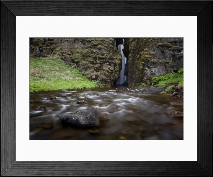 Framed Print : Gljufurfoss waterfall, Porsmoerk, South Iceland, Iceland, Europe Framed Print : Gljufurfoss waterfall, Porsmoerk, South Iceland, Iceland, Europe
