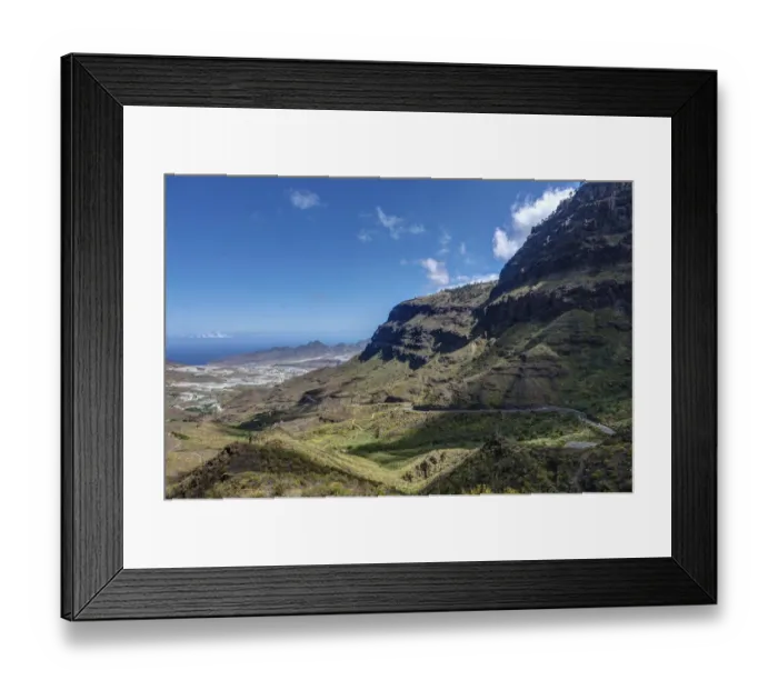 Framed Print : Coastal road near La Aldea de San Nicolas, Gran Canaria, Canary Islands, Spain, Europe, PublicGround Framed Print : Coastal road near La Aldea de San Nicolas, Gran Canaria, Canary Islands, Spain, Europe, PublicGround