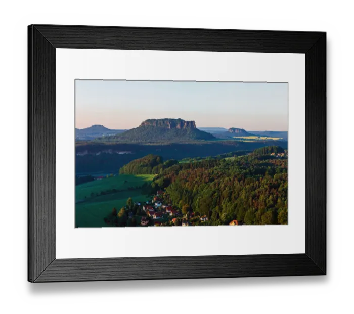 Framed Print : View from the Bastei rock formation, Saxon Switzerland National Park, Saxon Switzerland region, Saxony, Germany Framed Print : View from the Bastei rock formation, Saxon Switzerland National Park, Saxon Switzerland region, Saxony, Germany