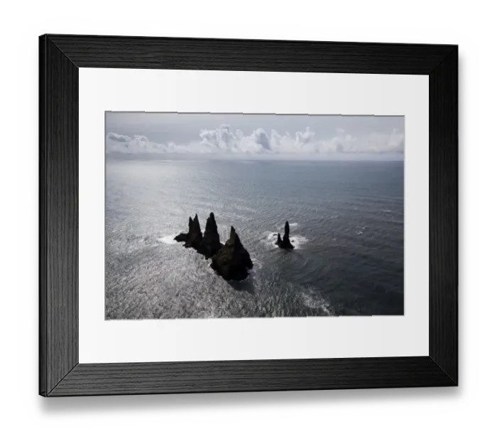 Framed Print : Reynisdrangar, Vik i Myrdal, South Iceland, Iceland, Europe Framed Print : Reynisdrangar, Vik i Myrdal, South Iceland, Iceland, Europe
