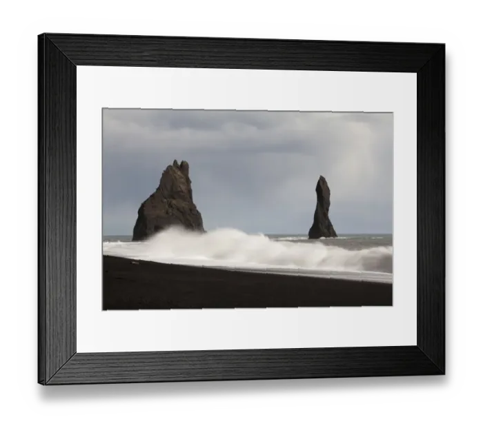 Framed Print : Reynisdrangar, Vik i Myrdal, South Iceland, Iceland, Europe Framed Print : Reynisdrangar, Vik i Myrdal, South Iceland, Iceland, Europe