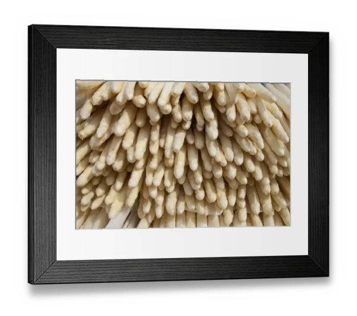 Framed Print : Asparagus on the market Framed Print : Asparagus on the market