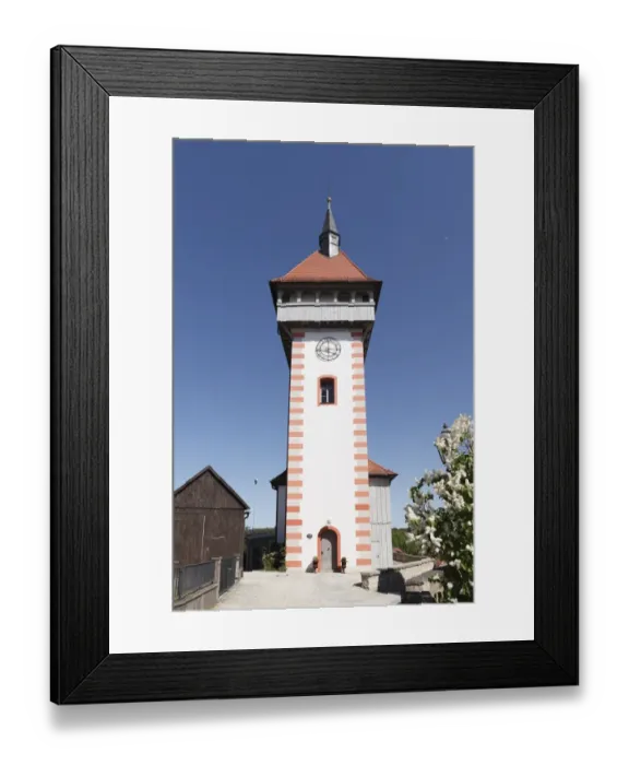 Framed Print : Gangolfsturm tower, Hollfeld, Little Switzerland, Upper Franconia, Franconia, Bavaria, Germany, Europe, PublicGround Framed Print : Gangolfsturm tower, Hollfeld, Little Switzerland, Upper Franconia, Franconia, Bavaria, Germany, Europe, PublicGround