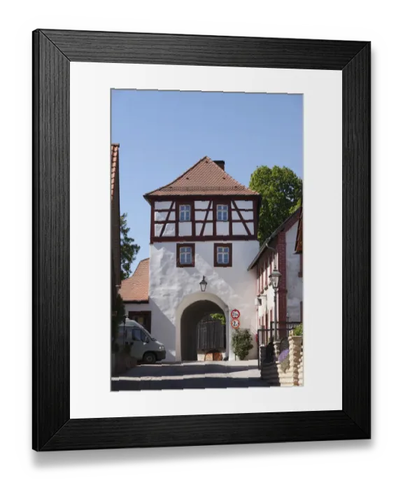 Framed Print : Oberes Tor gate, Hollfeld, Little Switzerland, Upper Franconia, Franconia, Bavaria, Germany, Europe, PublicGround Framed Print : Oberes Tor gate, Hollfeld, Little Switzerland, Upper Franconia, Franconia, Bavaria, Germany, Europe, PublicGround