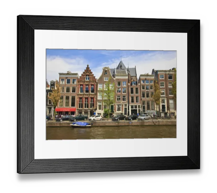 Framed Print : Housing in the historic city centre of Amsterdam, Holland, Netherlands, Europe Framed Print : Housing in the historic city centre of Amsterdam, Holland, Netherlands, Europe