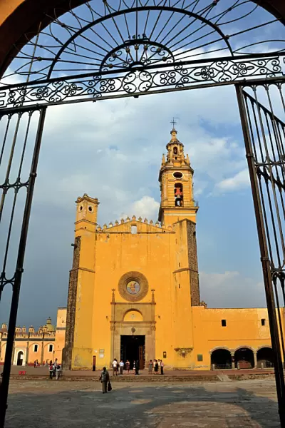 Church of Iglesia de San Gabriel, San Pedro Cholula, Puebla, Mexico, Latin America, North America