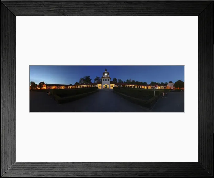 Framed Print : Panorama, train station of Bad Saarow, Brandenburg, Germany, Europe Framed Print : Panorama, train station of Bad Saarow, Brandenburg, Germany, Europe