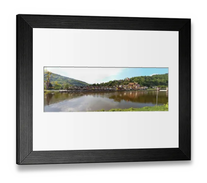 Framed Print : Panoramic view of the town with Hirschhorn Castle, Marktkirche Church, the Carmelite Monastery and the Neckar River, Hirschhorn, Neckartal-Odenwald Nature Reserve, Hesse, Germany, Europe, PublicGround Framed Print : Panoramic view of the town with Hirschhorn Castle, Marktkirche Church, the Carmelite Monastery and the Neckar River, Hirschhorn, Neckartal-Odenwald Nature Reserve, Hesse, Germany, Europe, PublicGround