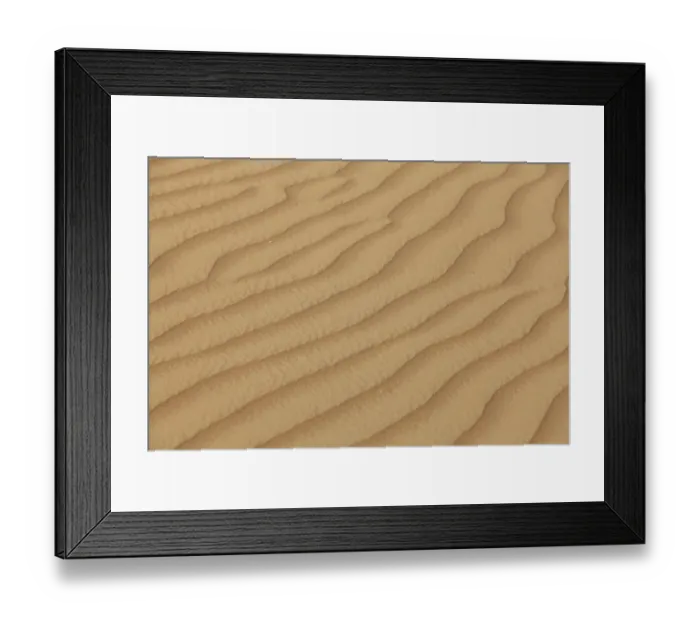 Framed Print : Structure in sand, Emirate of Dubai, United Arab Emirates Framed Print : Structure in sand, Emirate of Dubai, United Arab Emirates