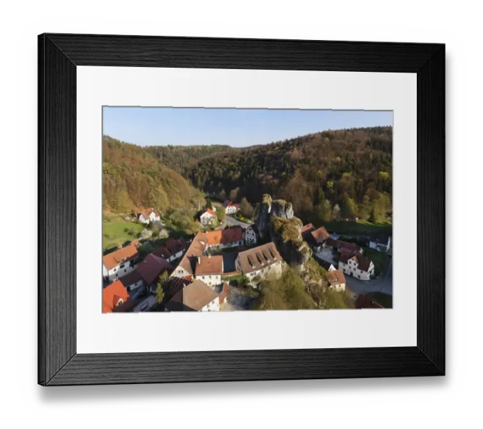 Framed Print : Tuechersfeld, Puettlachtal valley, Pottenstein, Little Switzerland, Upper Franconia, Franconia, Bavaria, Germany, Europe Framed Print : Tuechersfeld, Puettlachtal valley, Pottenstein, Little Switzerland, Upper Franconia, Franconia, Bavaria, Germany, Europe
