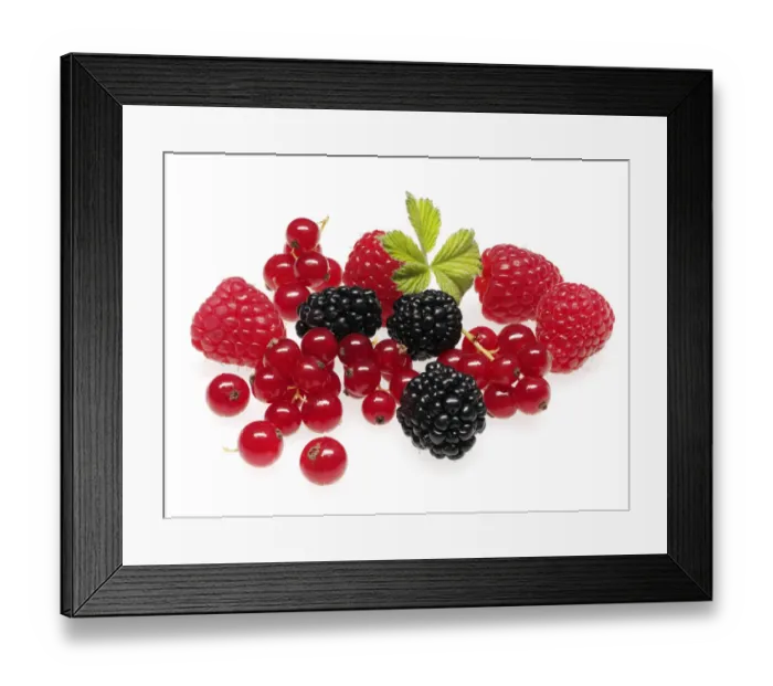 Framed Print : Berries, currants, raspberries, blackberries Framed Print : Berries, currants, raspberries, blackberries