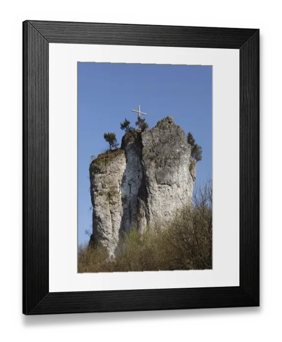 Framed Print : Rock in Baernfels, municipality of Obertrubach, Franconian Switzerland, Upper Franconia, Franconia, Bavaria, Germany, Europe Framed Print : Rock in Baernfels, municipality of Obertrubach, Franconian Switzerland, Upper Franconia, Franconia, Bavaria, Germany, Europe