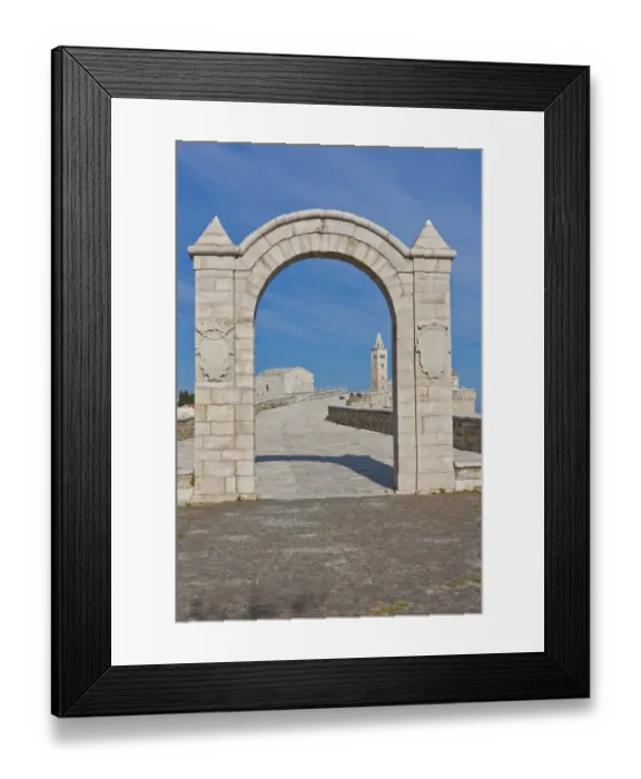 Framed Print : View towards the tower of the Cathedral of San Nicola Pellegrino, Marine Cathedral, Trani, Apulia, Southern Italy, Italy, Europe Framed Print : View towards the tower of the Cathedral of San Nicola Pellegrino, Marine Cathedral, Trani, Apulia, Southern Italy, Italy, Europe