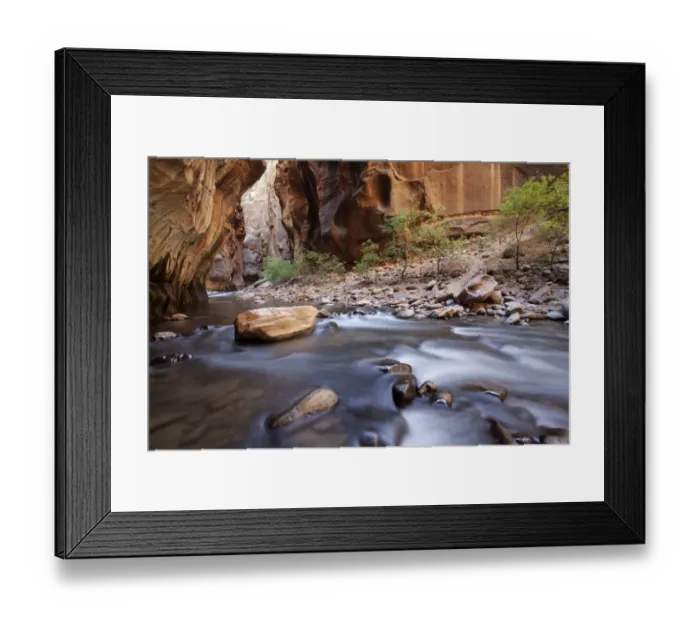 Framed Print : The Narrows, narrow point of the Virgin River, Zion National Park, Utah, USA, America Framed Print : The Narrows, narrow point of the Virgin River, Zion National Park, Utah, USA, America