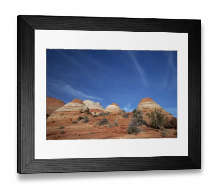 Framed Print : Sandstone formations, Coyote Buttes North, Vermilion Cliffs Wilderness, Page, Arizona, USA, America Framed Print : Sandstone formations, Coyote Buttes North, Vermilion Cliffs Wilderness, Page, Arizona, USA, America