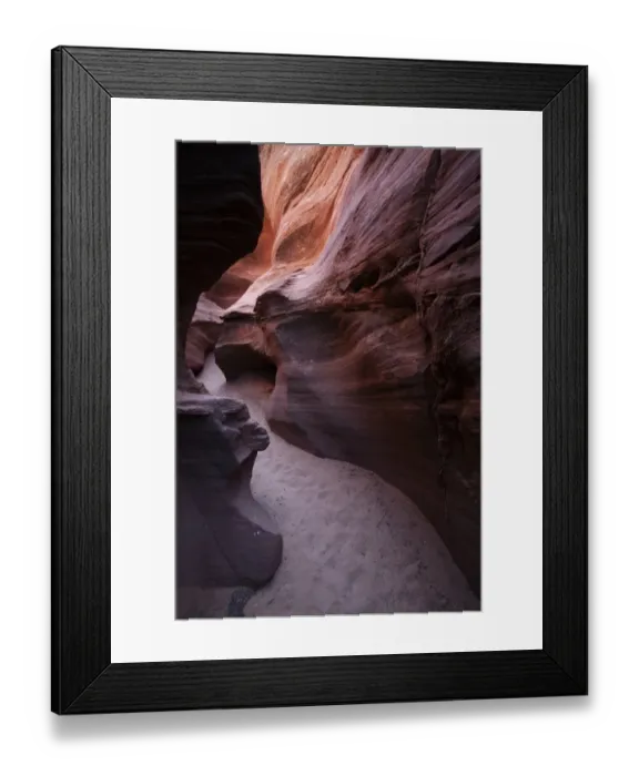 Framed Print : Water Holes Canyon, Page, Arizona, USA, America