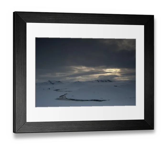 Framed Print : Winter landscape, view towards Vatnajoekull Glacier, Icelandic Highlands, Iceland, Europe Framed Print : Winter landscape, view towards Vatnajoekull Glacier, Icelandic Highlands, Iceland, Europe