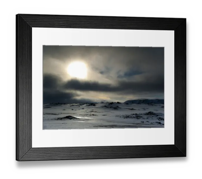 Framed Print : Winter landscape, view towards Vatnajoekull Glacier, Icelandic Highlands, Iceland, Europe Framed Print : Winter landscape, view towards Vatnajoekull Glacier, Icelandic Highlands, Iceland, Europe