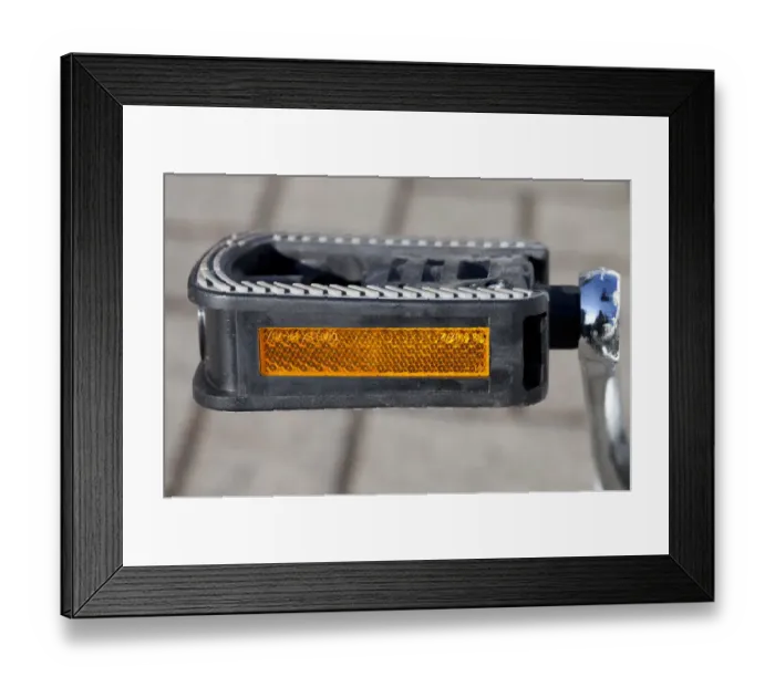 Framed Print : Bicycle pedal Framed Print : Bicycle pedal