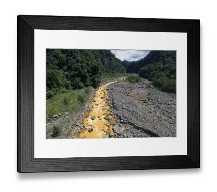 Framed Print : Rio Sucio, Dirty River, Braulio Carrillo National Park, Costa Rica, Central America Framed Print : Rio Sucio, Dirty River, Braulio Carrillo National Park, Costa Rica, Central America