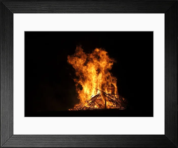 Framed Print : Beacon fire Framed Print : Beacon fire