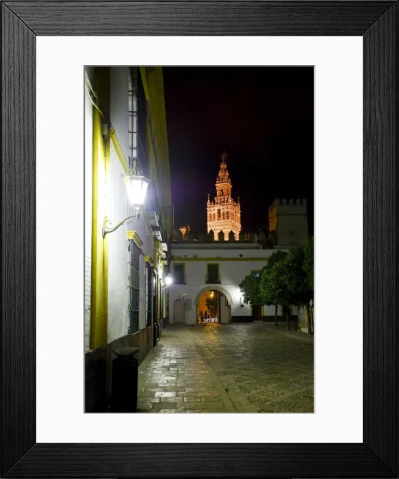Framed Print : Giralda bell tower, Seville, Andalusia, Spain, Europe Framed Print : Giralda bell tower, Seville, Andalusia, Spain, Europe
