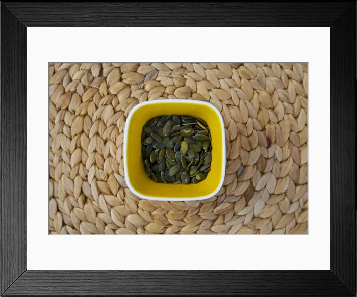 Framed Print : Sunflower seeds
