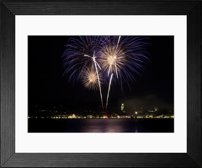 Framed Print : Fireworks at the Promenadenfest festival in Ueberlingen on Lake Constance, Bodenseekreis district, Baden-Wuerttemberg, Germany, Europe Framed Print : Fireworks at the Promenadenfest festival in Ueberlingen on Lake Constance, Bodenseekreis district, Baden-Wuerttemberg, Germany, Europe