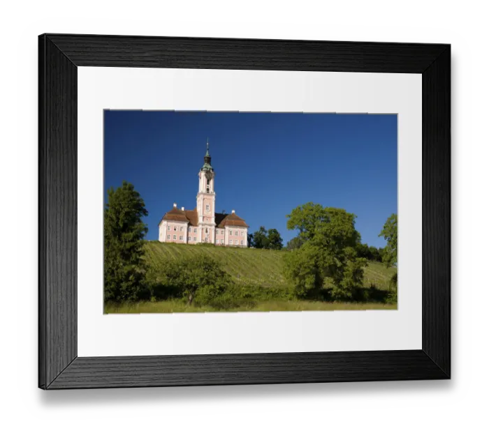 Framed Print : Birnau monastery on Lake Constance, Baden-Wuerttemberg, Germany, Europe Framed Print : Birnau monastery on Lake Constance, Baden-Wuerttemberg, Germany, Europe
