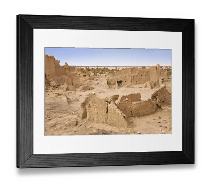 Framed Print : Ruins of Germa, medieval capital of the Garamantes, Libya, Sahara, North Africa, Africa Framed Print : Ruins of Germa, medieval capital of the Garamantes, Libya, Sahara, North Africa, Africa