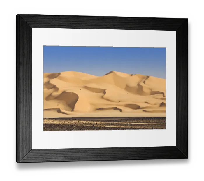 Framed Print : Sand dunes in the Libyan Desert, Sahara, Libya, North Africa, Africa Framed Print : Sand dunes in the Libyan Desert, Sahara, Libya, North Africa, Africa