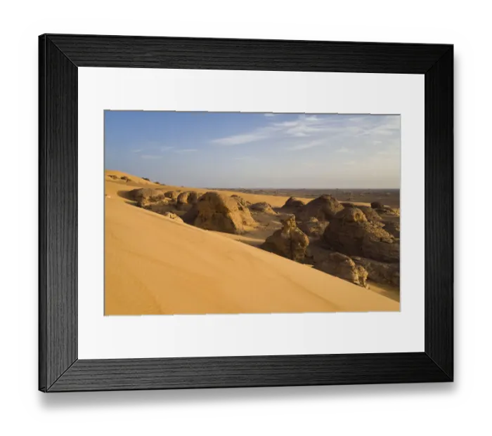 Framed Print : Stone desert, Tassili Maridet, Libyan Desert, Libya, Sahara, North Africa, Africa Framed Print : Stone desert, Tassili Maridet, Libyan Desert, Libya, Sahara, North Africa, Africa