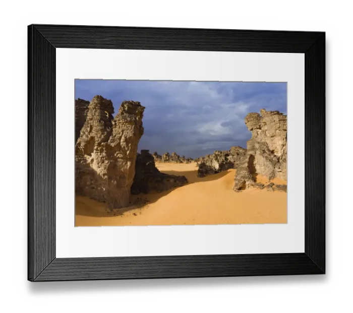 Framed Print : Stone desert, Tassili Maridet, Libyan Desert, Libya, Sahara, North Africa, Africa Framed Print : Stone desert, Tassili Maridet, Libyan Desert, Libya, Sahara, North Africa, Africa