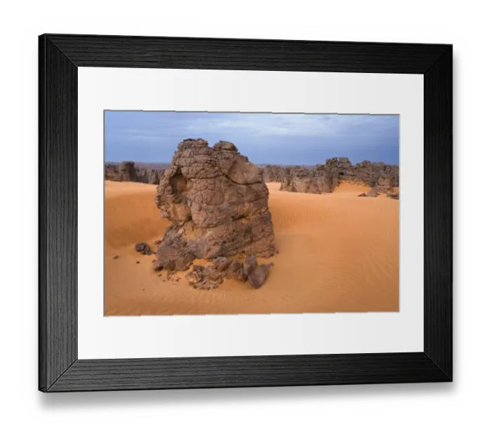 Framed Print : Stone desert, Tassili Maridet, Libyan Desert, Libya, Sahara, North Africa, Africa Framed Print : Stone desert, Tassili Maridet, Libyan Desert, Libya, Sahara, North Africa, Africa