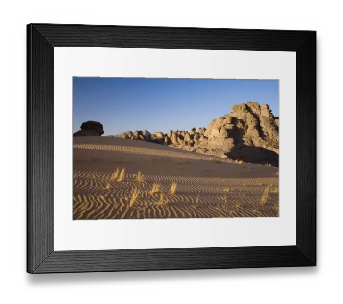 Framed Print : Rock formations in the Libyan Desert, Akakus Mountains, Libyan Desert, Libya, Africa Framed Print : Rock formations in the Libyan Desert, Akakus Mountains, Libyan Desert, Libya, Africa