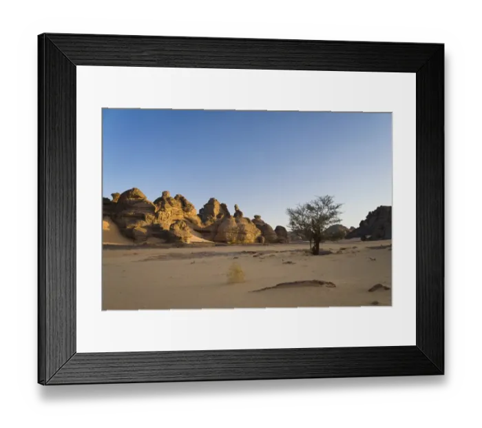 Framed Print : Rock formations in the Libyan Desert, Akakus Mountains, Libyan Desert, Libya, Africa Framed Print : Rock formations in the Libyan Desert, Akakus Mountains, Libyan Desert, Libya, Africa