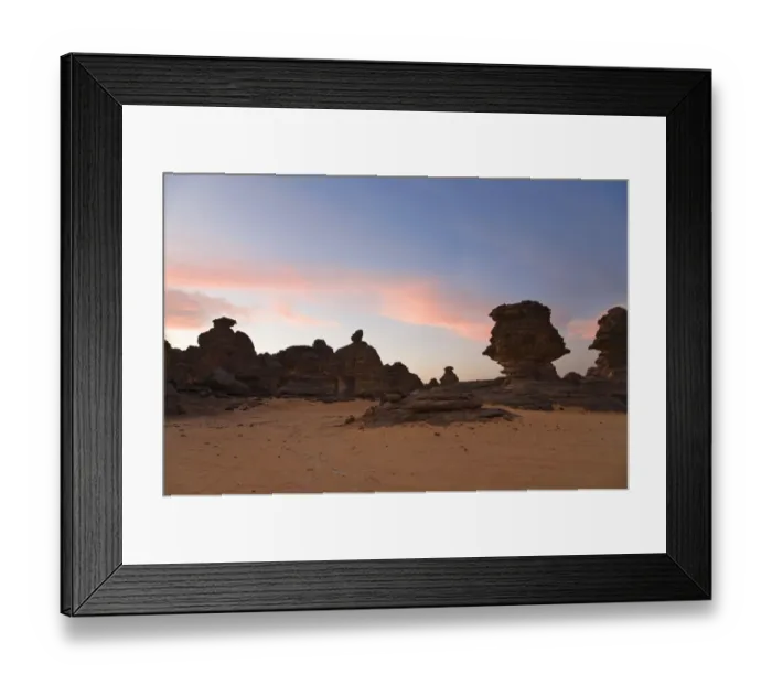 Framed Print : Rock formations in the Libyan Desert, Wadi Awis, Akakus Mountains, Libyan Desert, Libya, Africa Framed Print : Rock formations in the Libyan Desert, Wadi Awis, Akakus Mountains, Libyan Desert, Libya, Africa