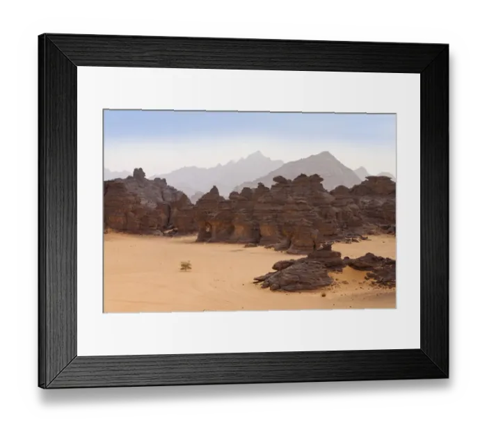 Framed Print : Rock formations in the Libyan Desert, Wadi Awis, Akakus Mountains, Libyan Desert, Libya, Africa Framed Print : Rock formations in the Libyan Desert, Wadi Awis, Akakus Mountains, Libyan Desert, Libya, Africa