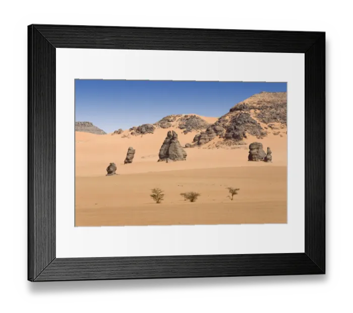 Framed Print : Akakus Mountains, Libyan Desert, Libya, Sahara, North Africa, Africa Framed Print : Akakus Mountains, Libyan Desert, Libya, Sahara, North Africa, Africa