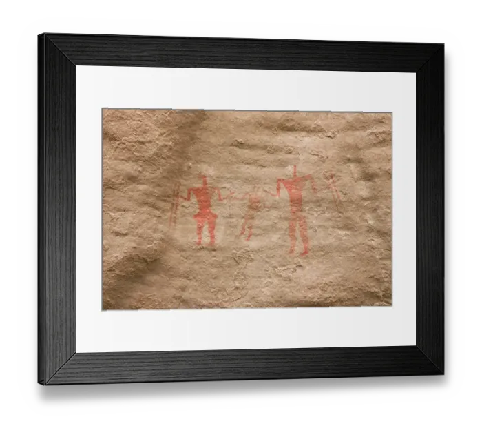 Framed Print : Prehistoric rock drawings in the Tadrart Valley, Akakus Mountains, Libyan Desert, Libya, Sahara, North Africa, Africa Framed Print : Prehistoric rock drawings in the Tadrart Valley, Akakus Mountains, Libyan Desert, Libya, Sahara, North Africa, Africa