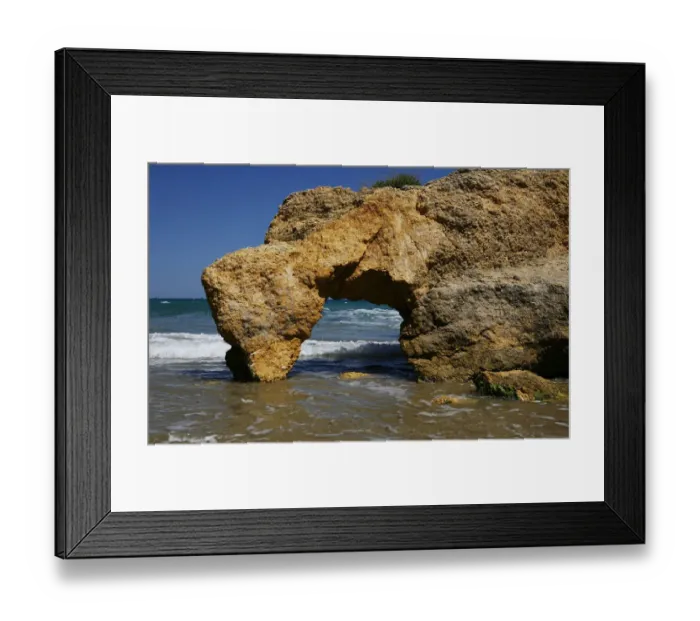 Framed Print : Rock formation on the Mediterranean coast near Torredembarra, Catalonia, Spain, Europe Framed Print : Rock formation on the Mediterranean coast near Torredembarra, Catalonia, Spain, Europe