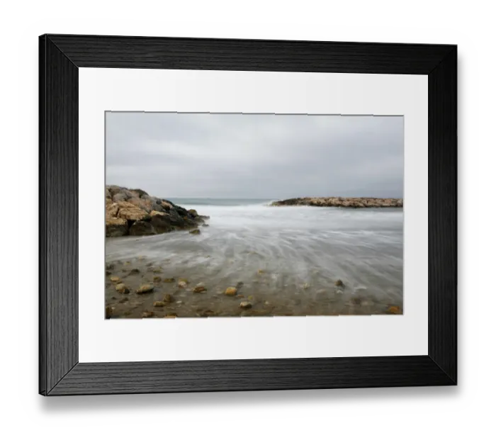 Framed Print : Mediterranean coast in Sitges, Parc National del Garraf, Costa Dorado, Spain, Europe Framed Print : Mediterranean coast in Sitges, Parc National del Garraf, Costa Dorado, Spain, Europe