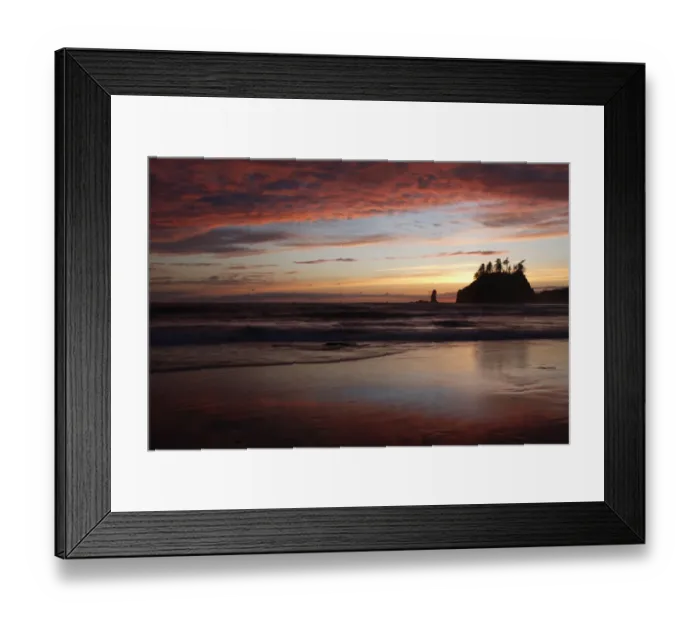 Framed Print : Second Beach at La Push, Olympic Coast, Washington, USA Framed Print : Second Beach at La Push, Olympic Coast, Washington, USA